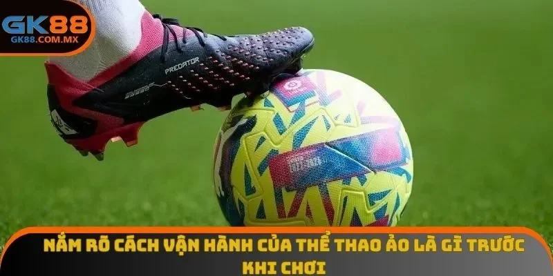 Nắm rõ cách vận hành của thể thao ảo là gì trước khi chơi